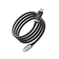 Cablu incarcare Type-C Cuktech, 240W, 6A, 2m, negru, CTC620P