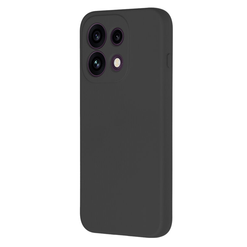 Husa silicon Oppo Reno16 FS Techsuit SoftFlex, negru