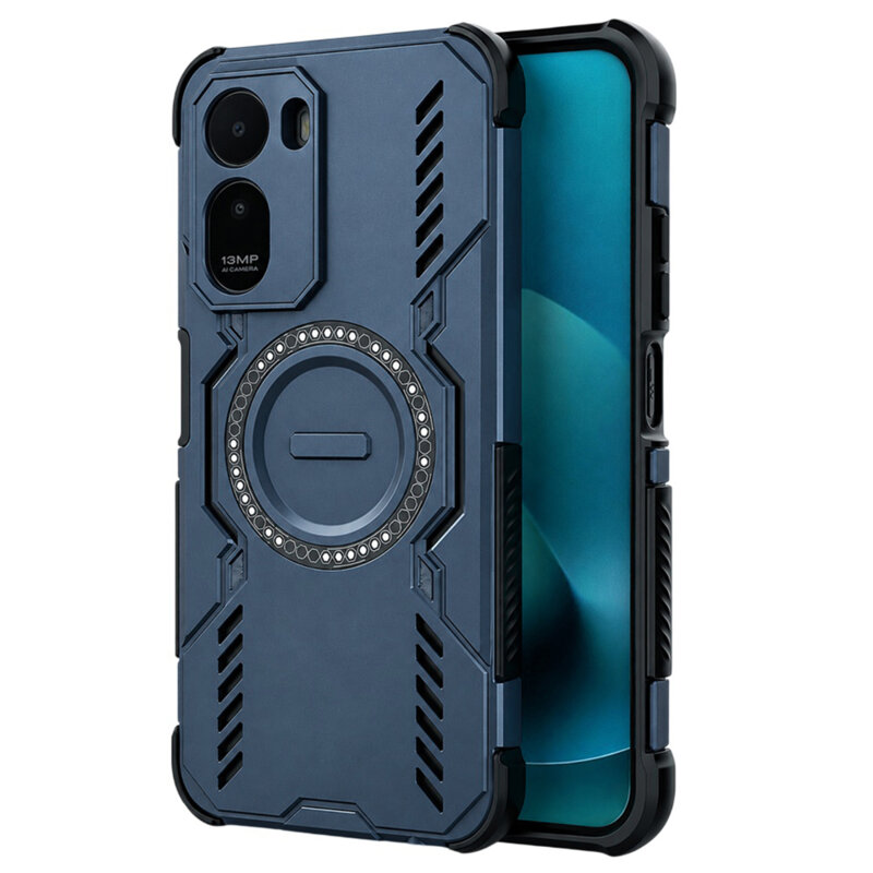 Husa Xiaomi Redmi A7 Pro 4G Techsuit ArmorMag Case, albastru