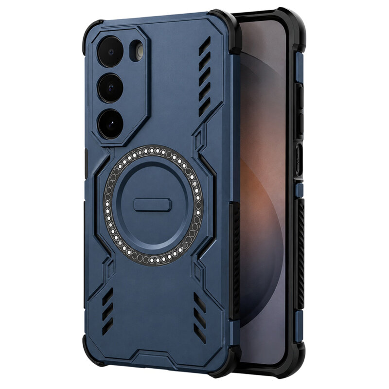 Husa Samsung Galaxy S26 Techsuit ArmorMag Case, albastru