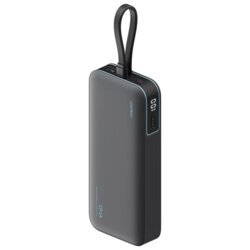 Baterie externa 40W USB&Type-C cu cablu Cuktech LPB200N, gri