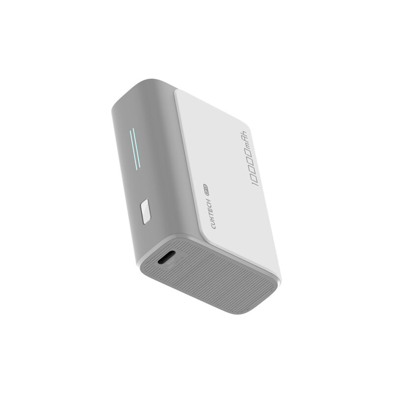 Baterie externa Type-C 10000mAh, 30W Cuktech PB100, gri