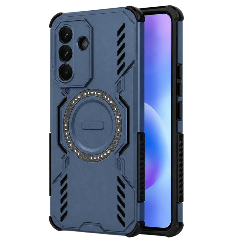 Husa Samsung Galaxy A57 5G Techsuit ArmorMag Case, albastru