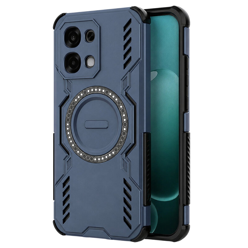 Husa Oppo A6 Pro 4G Techsuit ArmorMag Case, albastru