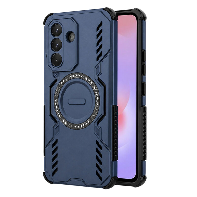 Husa Samsung Galaxy A37 5G Techsuit ArmorMag Case, albastru