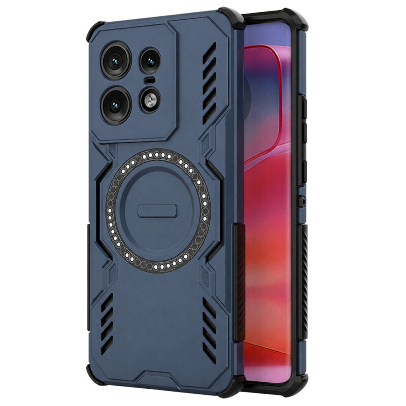 Husa Motorola Edge 50 Pro Techsuit ArmorMag Case, albastru