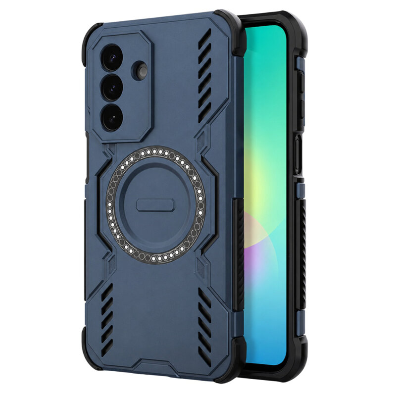 Husa Samsung Galaxy A27 5G Techsuit ArmorMag Case, albastru