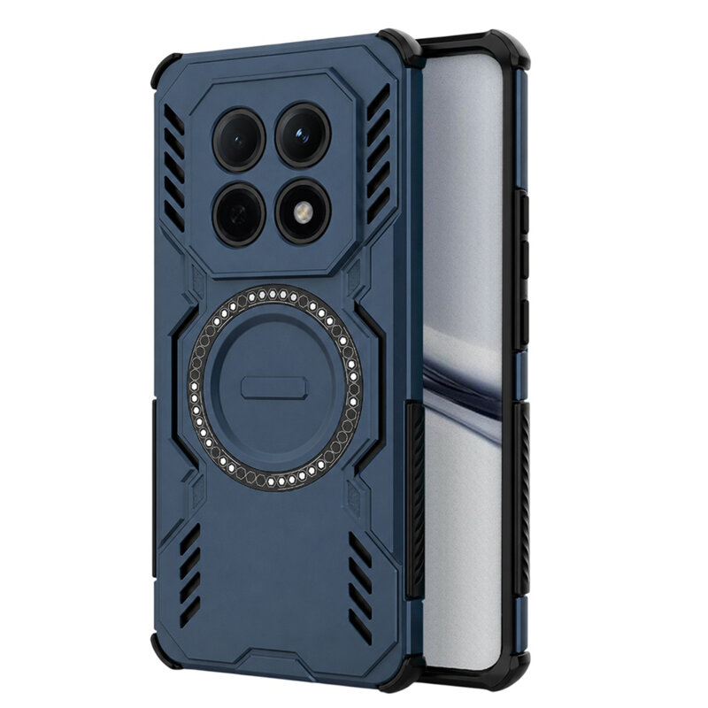 Husa Xiaomi Redmi Note 15 4G Techsuit ArmorMag Case, albastru