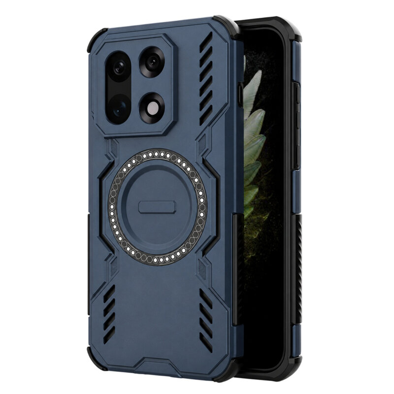 Husa OnePlus 15 Techsuit ArmorMag Case, albastru