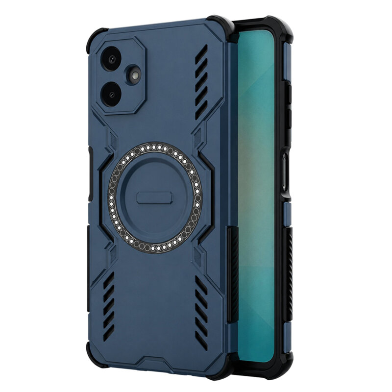 Husa Samsung Galaxy A06 4G Techsuit ArmorMag Case, albastru