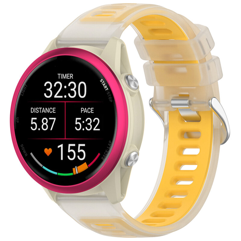 Curea Amazfit Active 3 Premium Techsuit, galben, W084