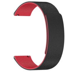 Curea Amazfit Active 3 Premium Techsuit, rosu, W074