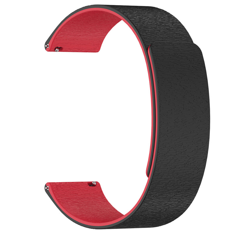 Curea Amazfit Active 3 Premium Techsuit, rosu, W074