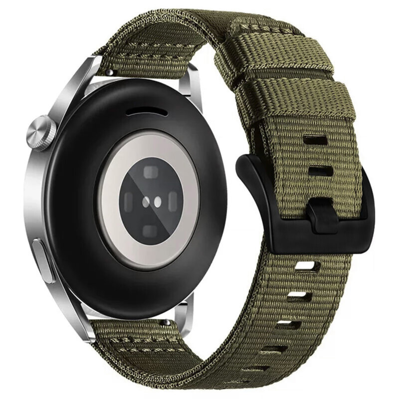 Curea Amazfit Active 3 Premium Techsuit, verde inchis, W070