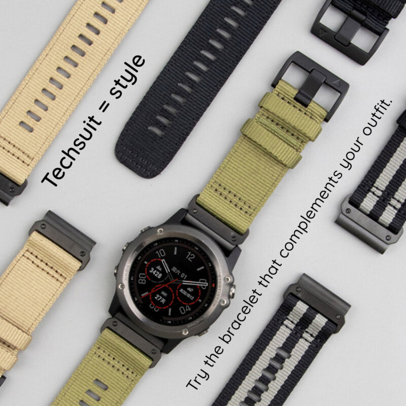 Curea Amazfit Active 3 Premium Techsuit, portocaliu, W070