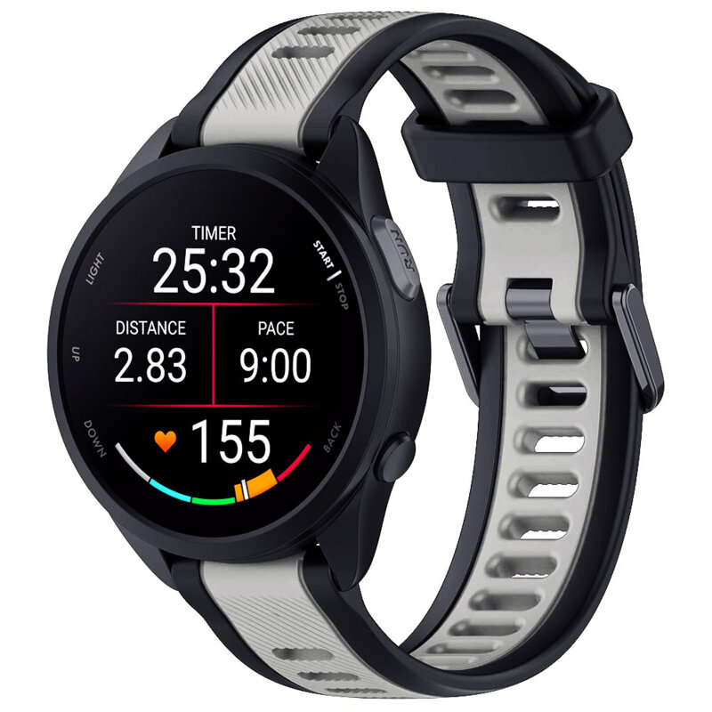 Curea Amazfit Active 3 Premium Techsuit, gri, W053