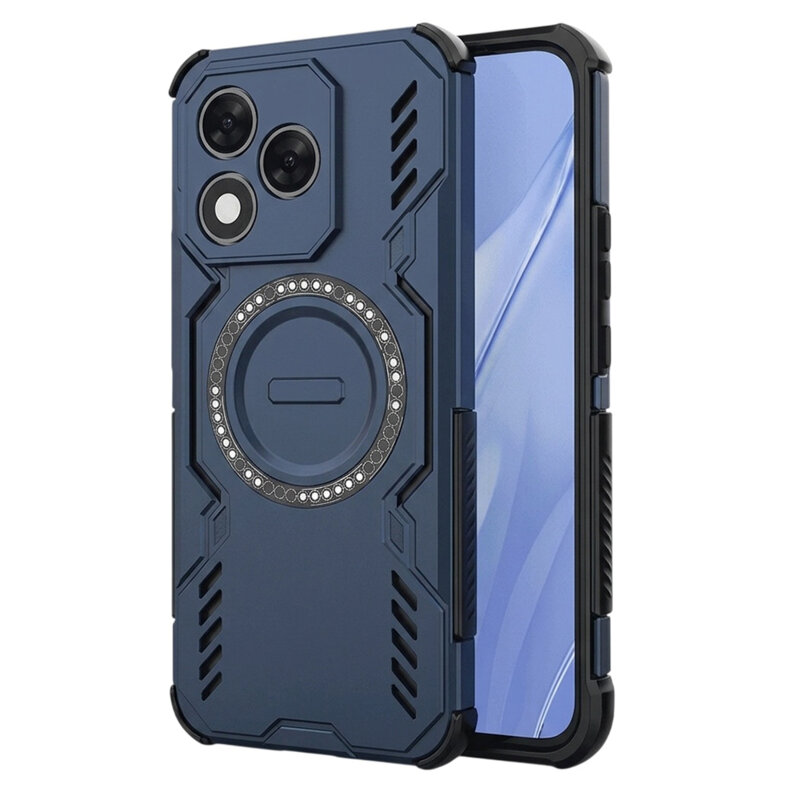 Husa Honor 400 Lite Techsuit ArmorMag Case, albastru