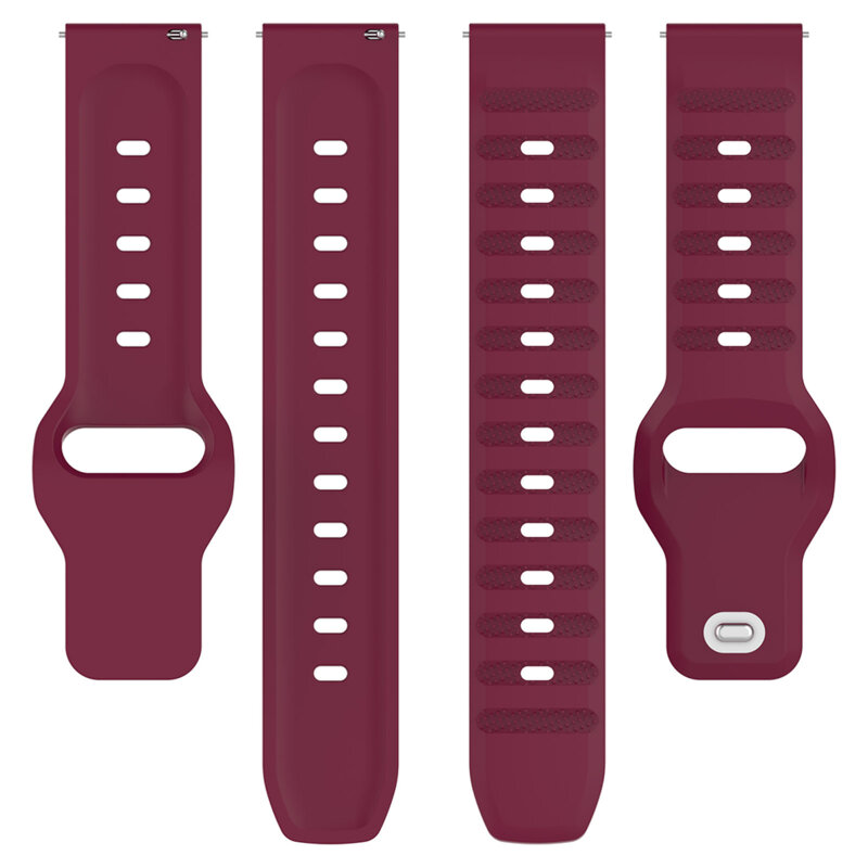 Curea Amazfit Active 3 Premium Techsuit, bordo, W050