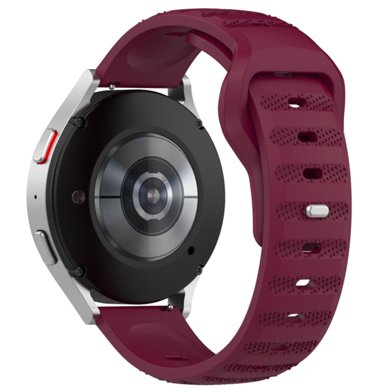 Curea Amazfit Active 3 Premium Techsuit, bordo, W050