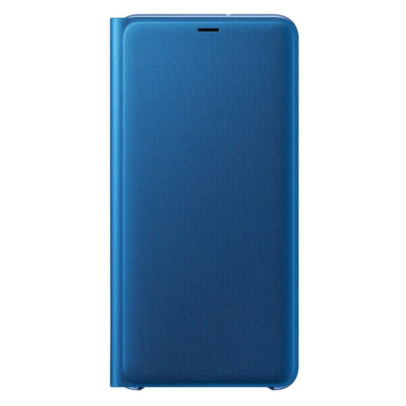 Husa Originala Samsung Galaxy A7 2018 Flip Wallet Blue