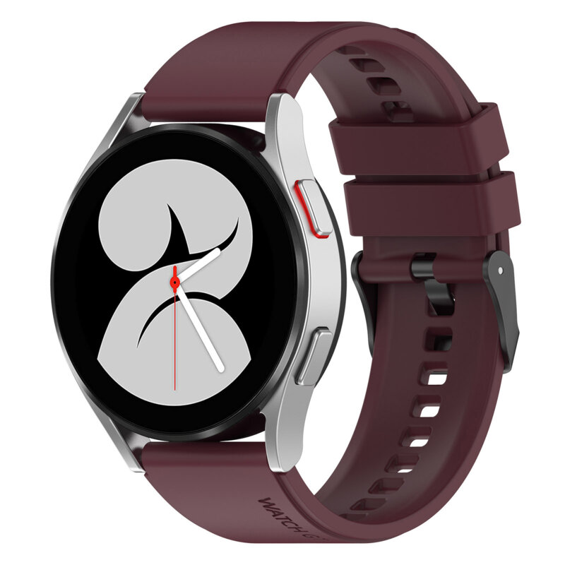 Curea Amazfit Active 3 Premium Techsuit, bordo, W026