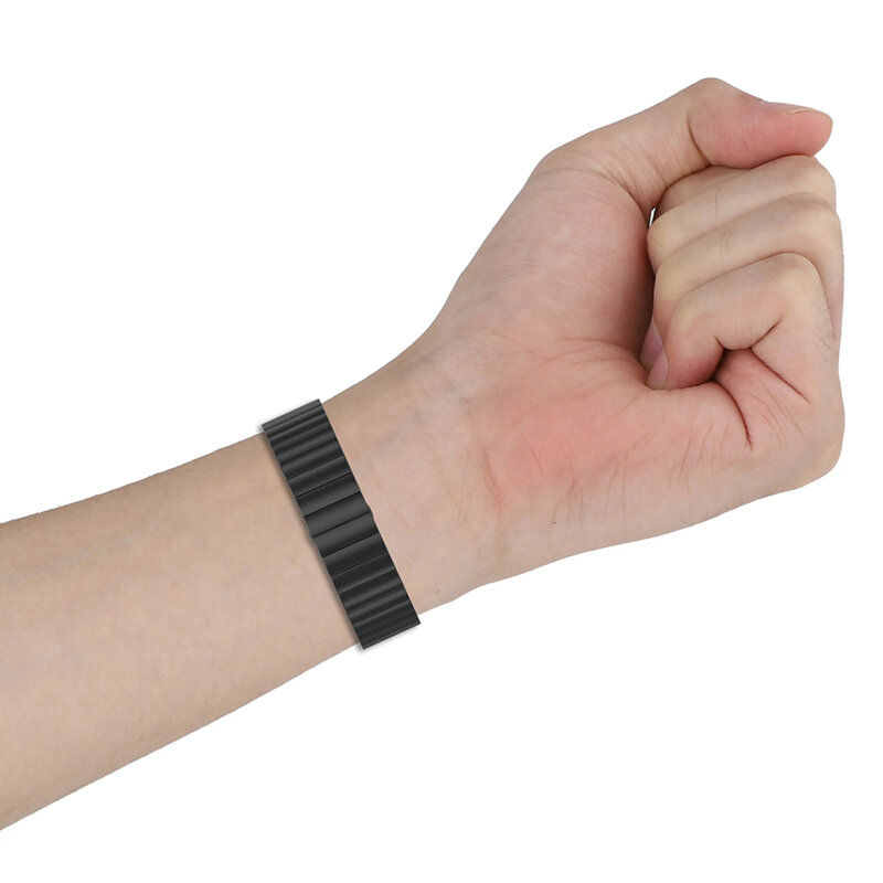 Curea Amazfit Active 3 Premium Techsuit, argintiu, W012
