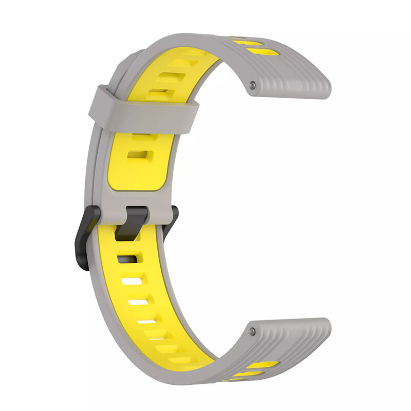 Curea Amazfit Active 3 Premium Techsuit, gri, W002