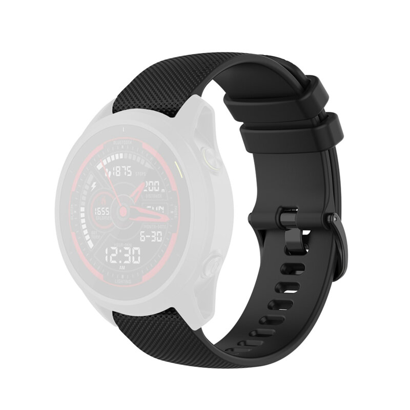 Curea Amazfit Active 3 Premium Techsuit, negru, W006
