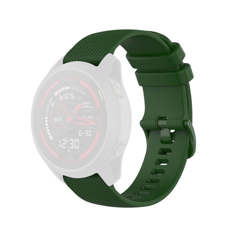 Curea Amazfit Active 3 Premium Techsuit, verde, W006