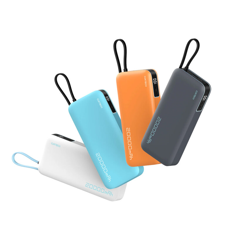 Baterie externa 45W, USB+Type-C, cablu Cuktech LPB200N, negru