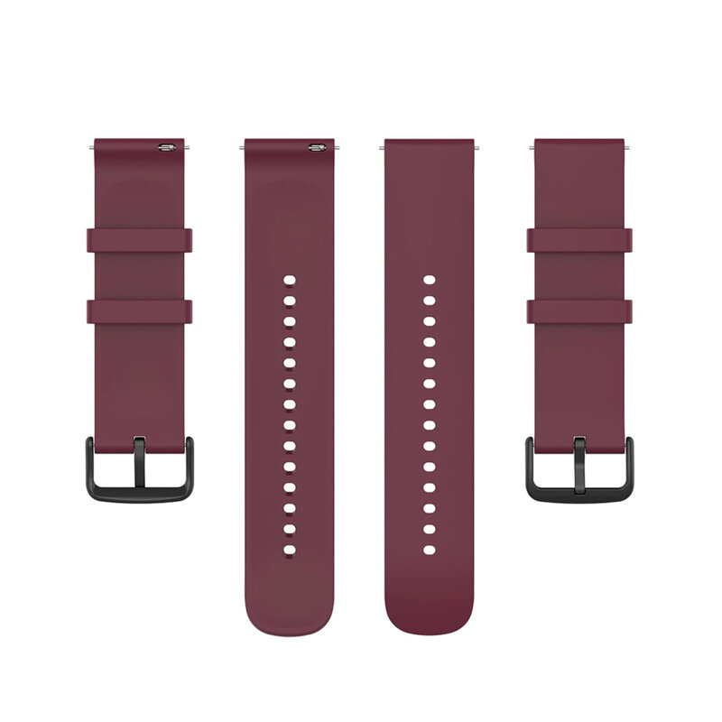 Curea Amazfit Active 3 Premium Techsuit, visiniu, W001