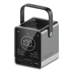 Baterie externa 40000mAh, modul wireless, afisaj, 300W Cuktech P01