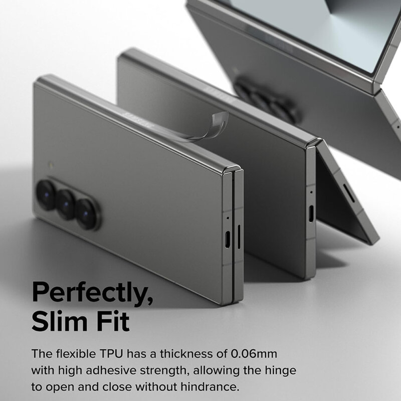 [Pachet 2x] Folie Samsung Galaxy Z Fold8 Ultra Ringke Hinge Hinge Dual Easy Film, transparenta