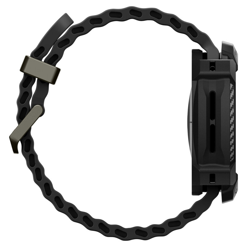 Husa Samsung Galaxy Watch Ultra 2 Spigen Rugged Armor, negru