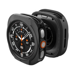 Husa Samsung Galaxy Watch Ultra 2 Spigen Liquid Air, negru