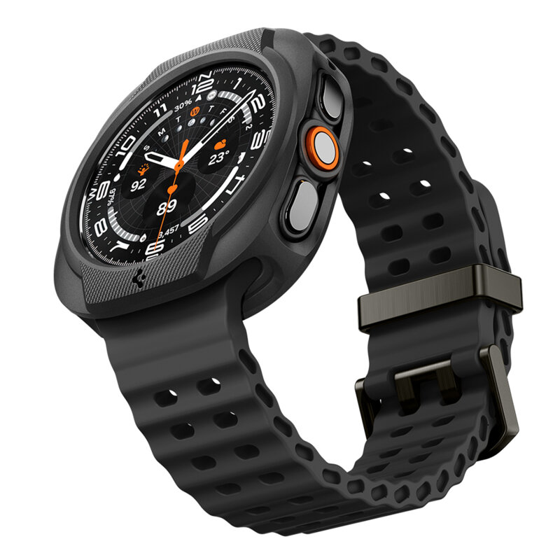 Husa Samsung Galaxy Watch Ultra 2 Spigen Liquid Air, negru