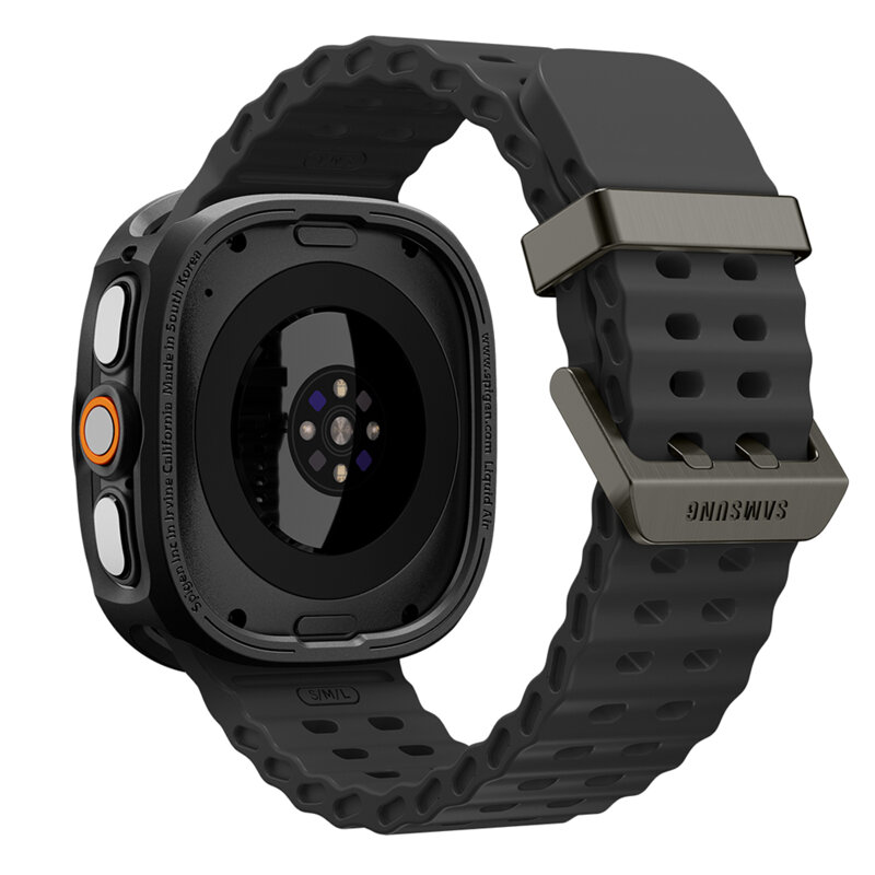 Husa Samsung Galaxy Watch Ultra 2 Spigen Liquid Air, negru