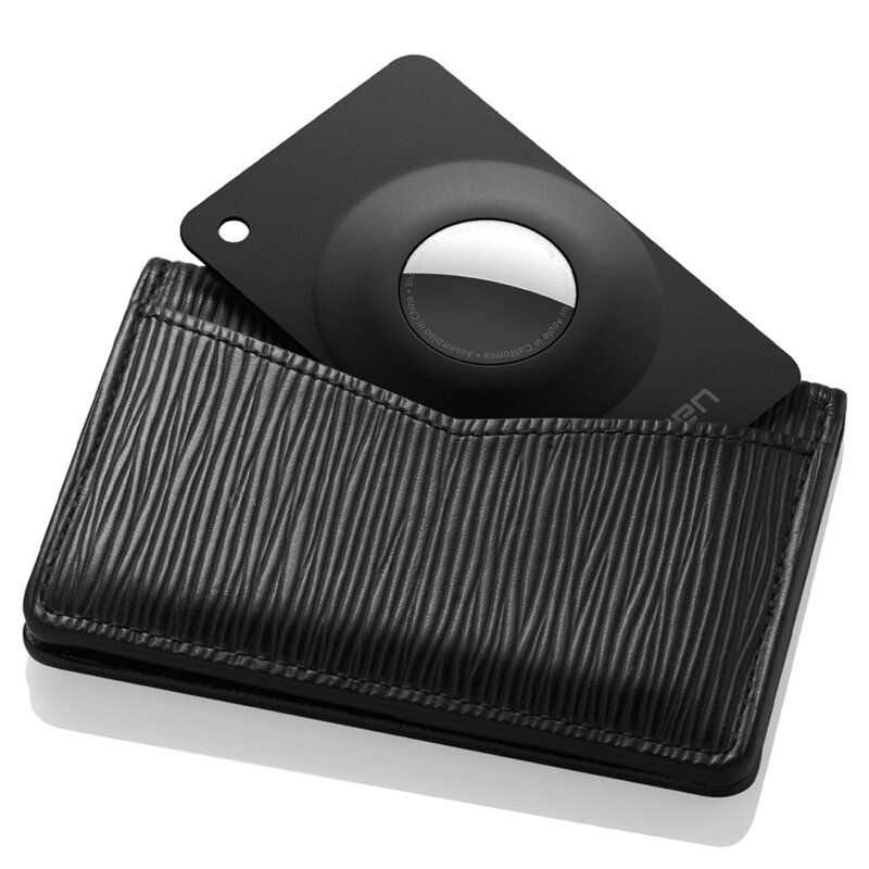 [Pachet 2x] Husa Apple AirTag Spigen Air Fit 2, negru, ACS11199