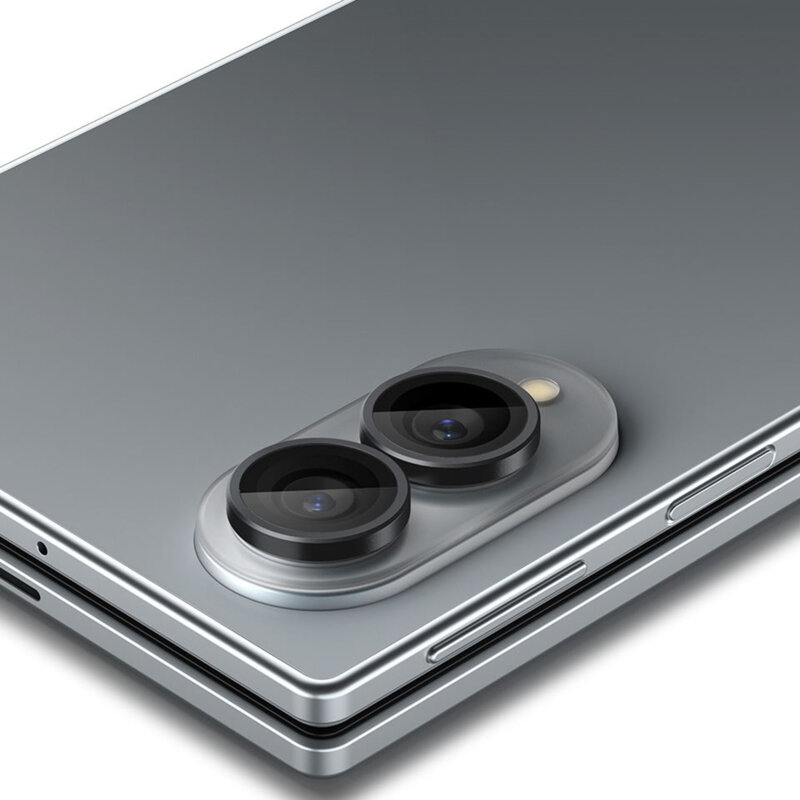 [Pachet 2x] Folie sticla camera Samsung Galaxy Z Fold8 Spigen Glas.tR EZ Fit Optik Pro HD, negru