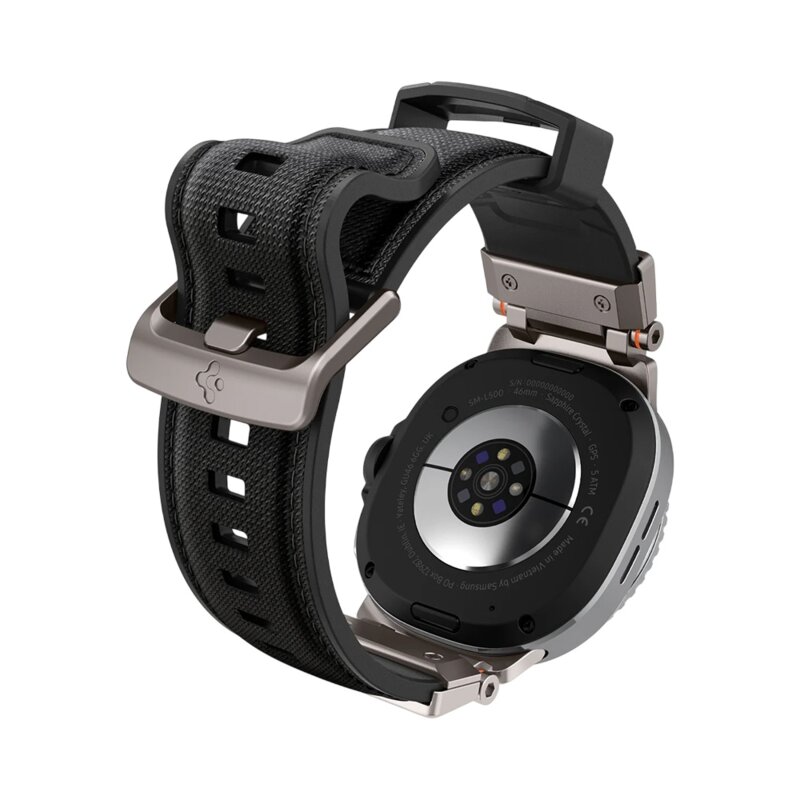 Curea Samsung Galaxy Watch8 40mm Spigen DuraPro Armor, negru