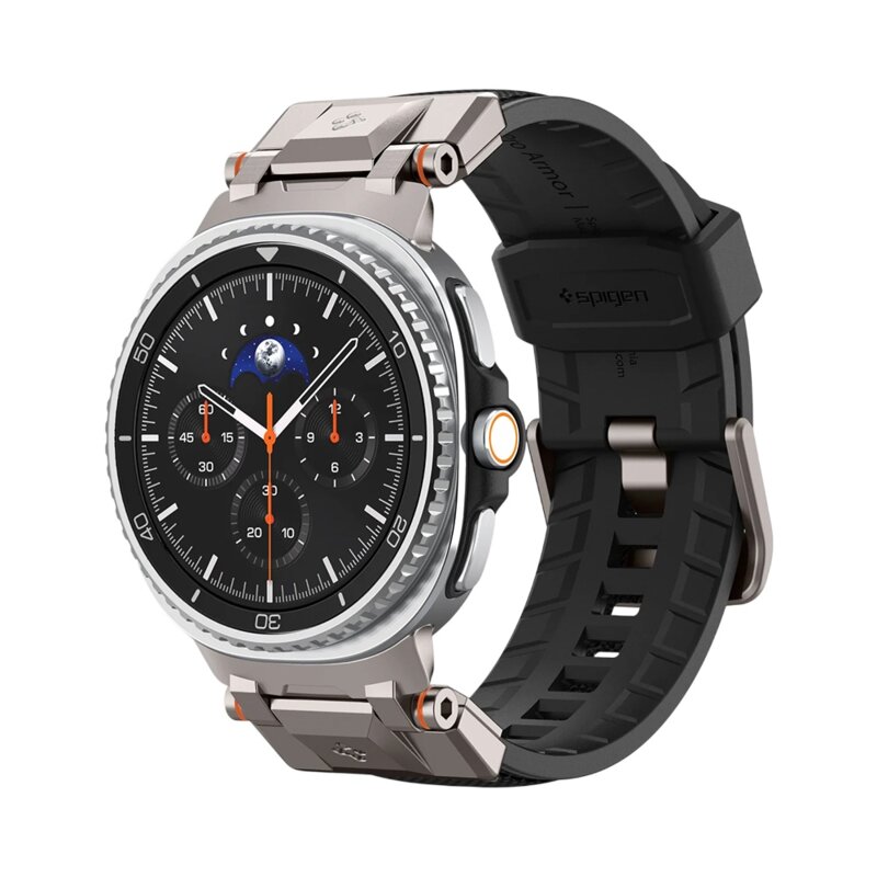 Curea Samsung Galaxy Watch8 44mm Spigen DuraPro Armor, negru