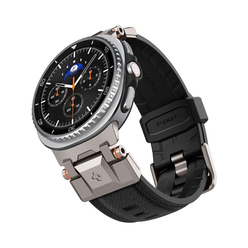Curea Samsung Galaxy Watch9 44mm Spigen DuraPro Armor, negru