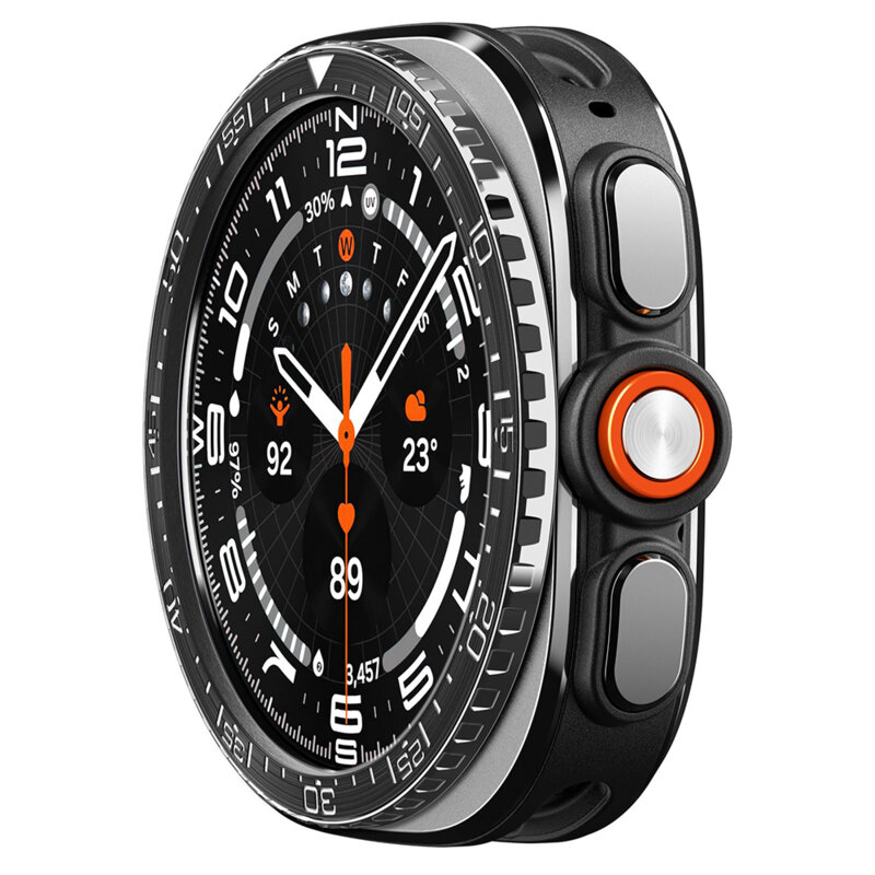 Rama protectie, bezel Samsung Galaxy Watch Ultra 2 Spigen, negru