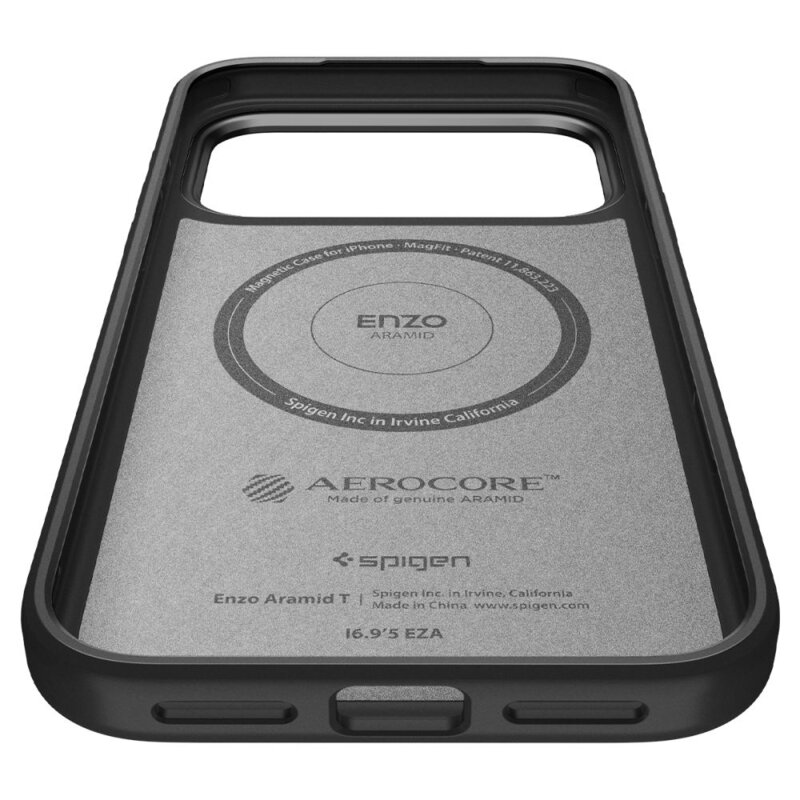 Husa iPhone 18 Pro Max Spigen Enzo Aramid 