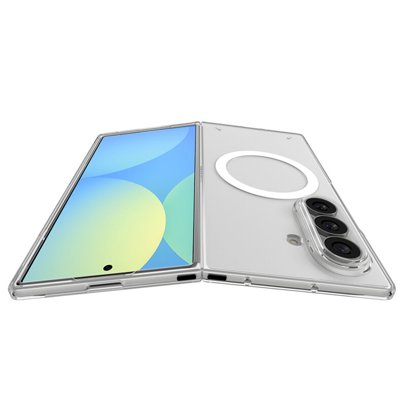 Husa Samsung Galaxy Z Fold8 Ultra Spigen Air Skin MagSafe, transparenta