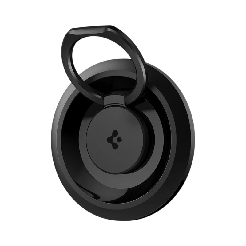 Inel magnetic, suport telefon MagSafe Spigen O-Mag OM100, negru