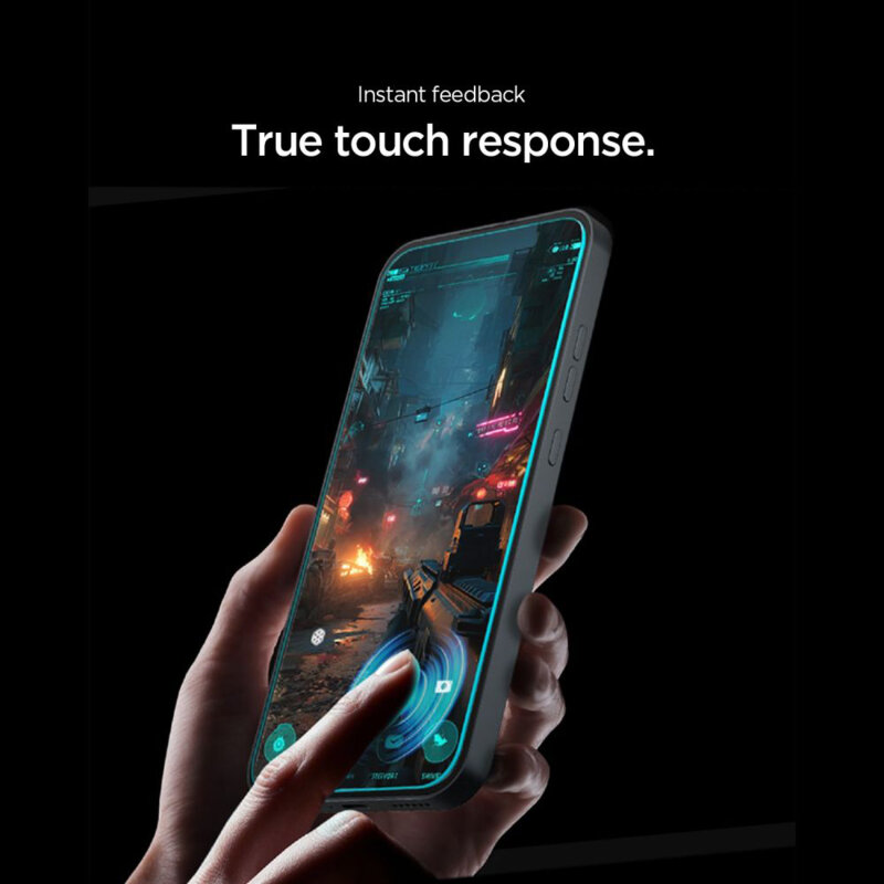 [Pachet 2x] Folie Nothing Phone (4a) Pro Spigen Glas.tR EZ Fit Pro, transparenta