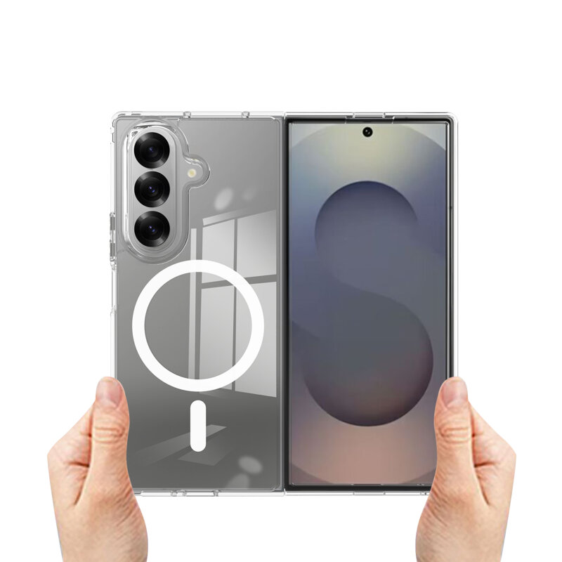 Husa Samsung Galaxy Z Fold8 Ultra Techsuit MagSafe Pro, transparenta