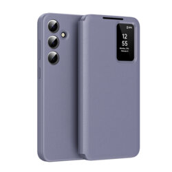 Husa tip carte Samsung Galaxy S26 FE SmartView Series, mov