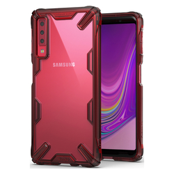 Husa Samsung Galaxy A7 2018 Ringke Fusion X - Ruby Red